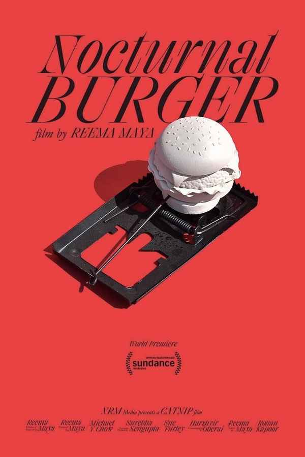 Nocturnal Burger Poster 1