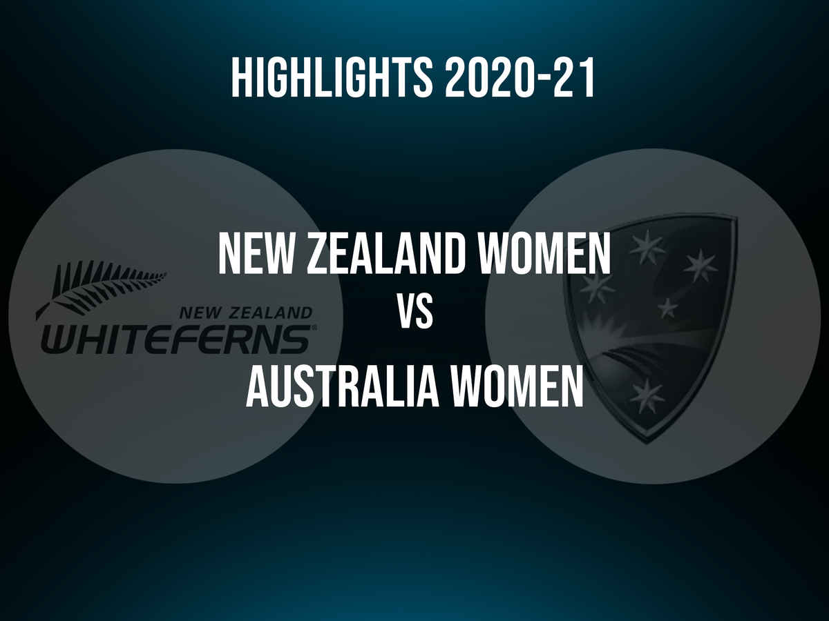 NZ v AUS (Women), 2020-21