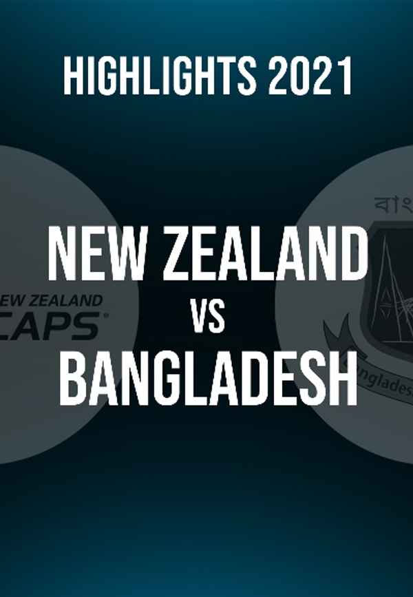 NZ v BAN, 2021 Poster 2