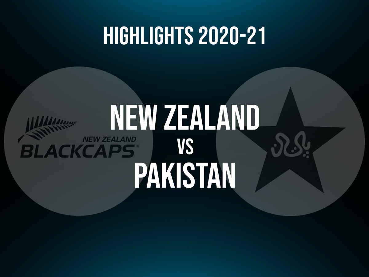 NZ v PAK, 2020-21