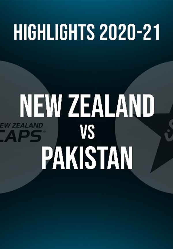 NZ v PAK, 2020-21 Poster 2