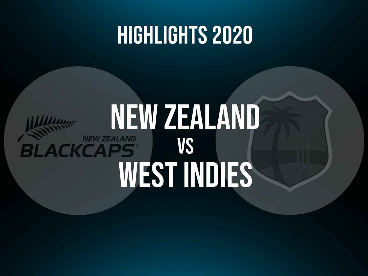 NZ v WI, 2020