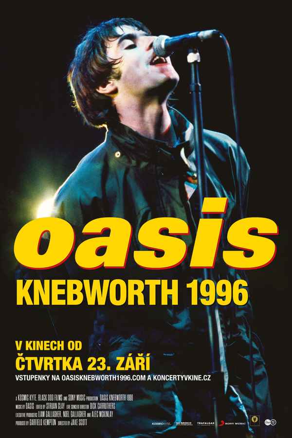 Oasis Knebworth 1996 Poster 2