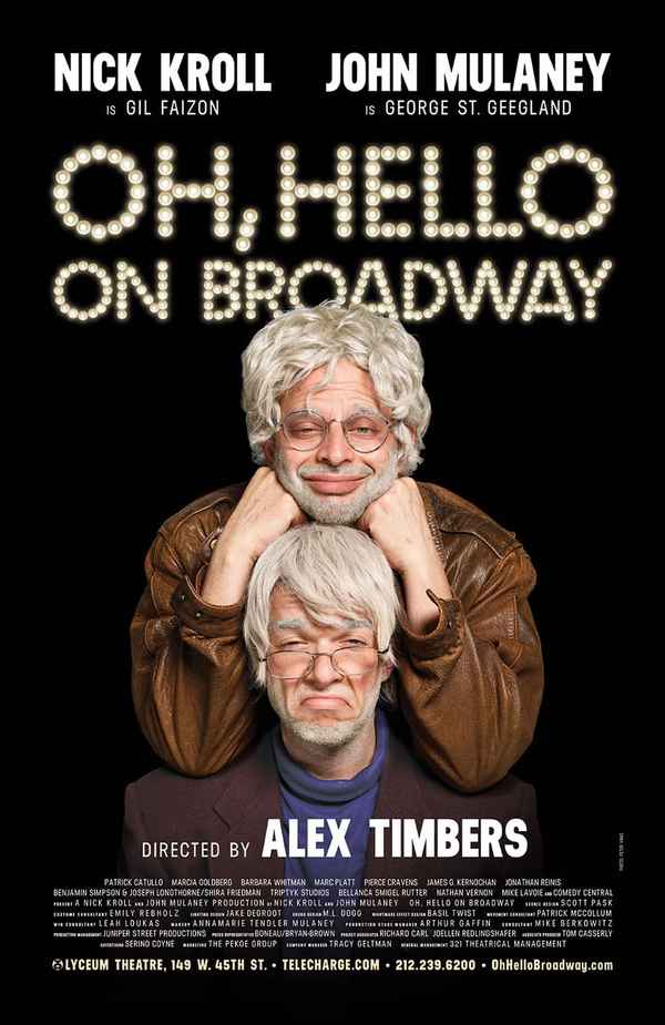 Oh, Hello On Broadway Poster 4