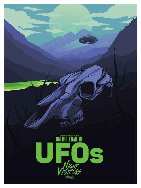 On the Trail of UFOs: Night Visitors Poster 1