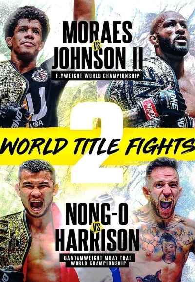 ONE on Prime Video 1: Moraes vs. Johnson 2