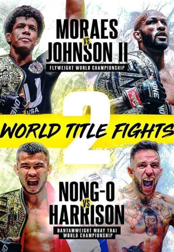 ONE on Prime Video 1: Moraes vs. Johnson 2 Poster 2
