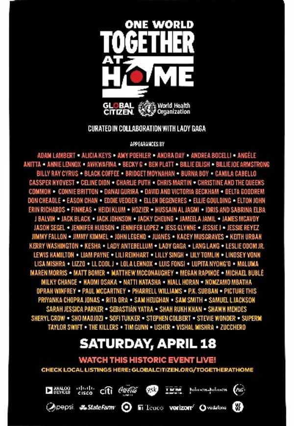 One World: Together at Home Poster 7
