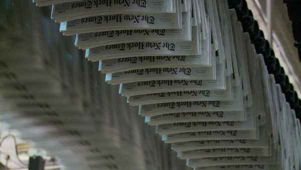 Page One: Inside the New York Times Poster 1