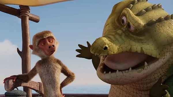 Panda Bear in Africa Poster 2