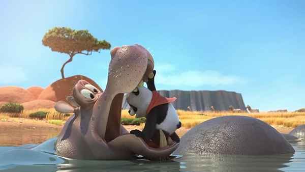 Panda Bear in Africa Poster 4