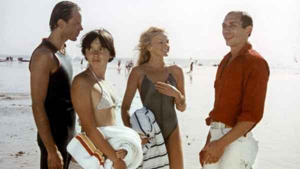 Pauline at the Beach Poster 1