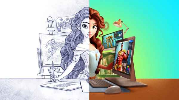 Pencils Vs Pixels Poster 3