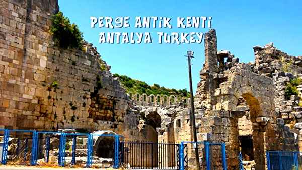 Perge Antik Kenti Antalya Turkey Poster 2