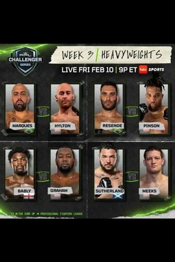 PFL Challenger Series 2023: Week 3/Heavyweights Poster 2