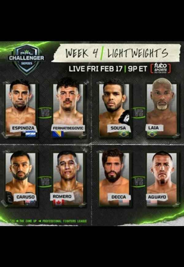 PFL Challenger Series 2023: Week 4/Lightweights Poster 4