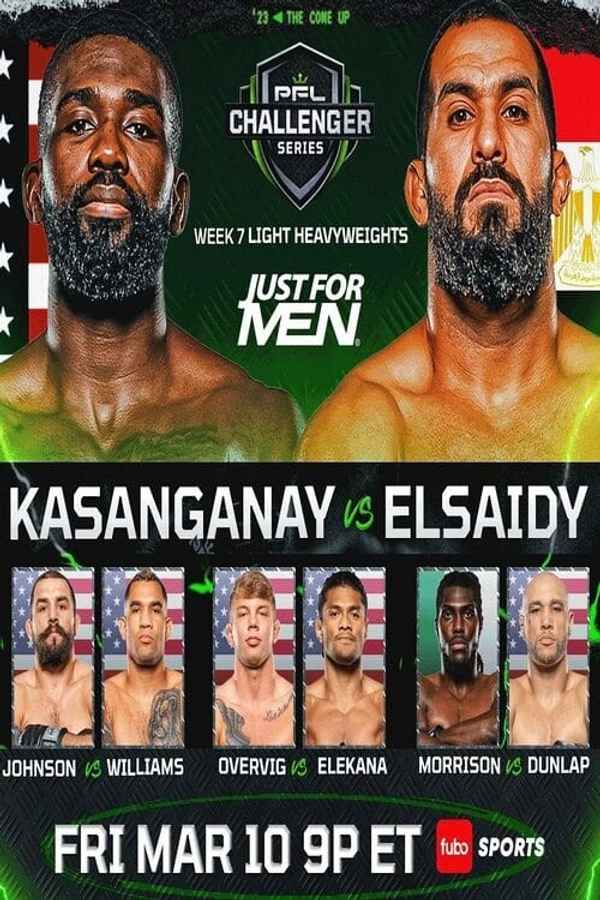 PFL Challenger Series 2023: Week 7/Light Heavyweights Poster 4