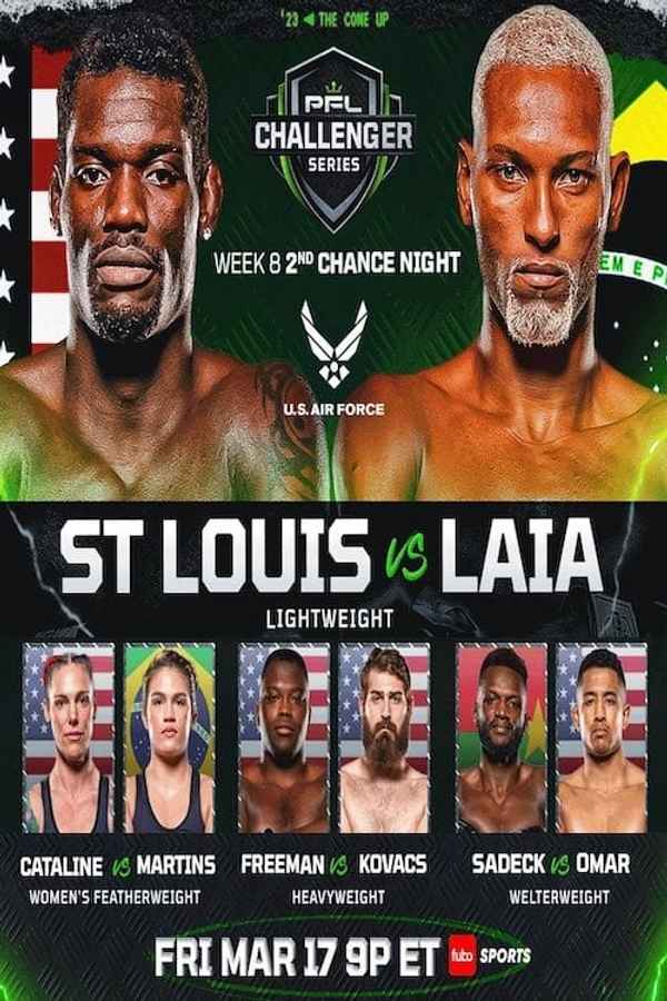 PFL Challenger Series 2023: Week 8/2nd Chance Fights Poster 2