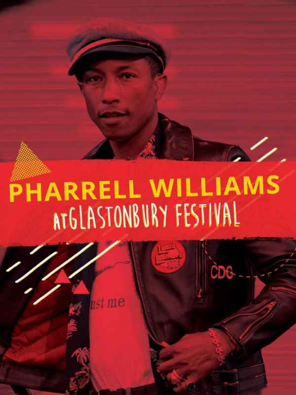 Pharrell Williams - Live at Glastonbury Poster 2