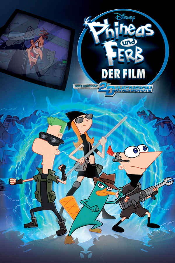 Phineas and Ferb The Movie: Across the 2nd Dimension Poster 1