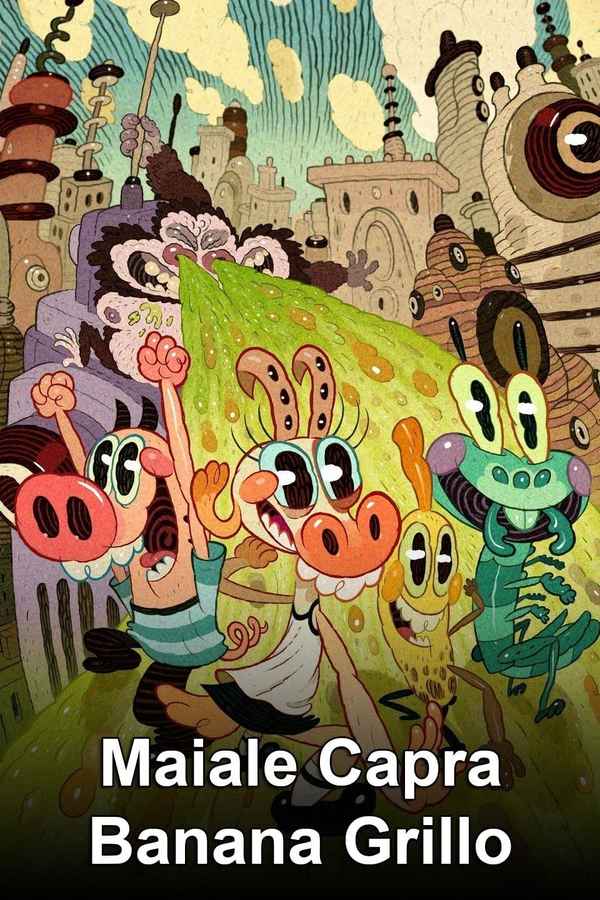 Pig Goat Banana Cricket Poster 3