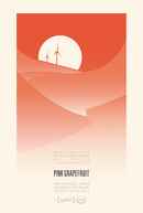 Pink Grapefruit Poster 1