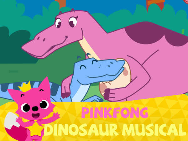 Pinkfong! Dinosaur Musical Stories Poster 1