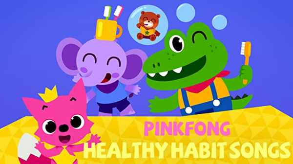 Pinkfong! Healthy Habit Songs Poster 1
