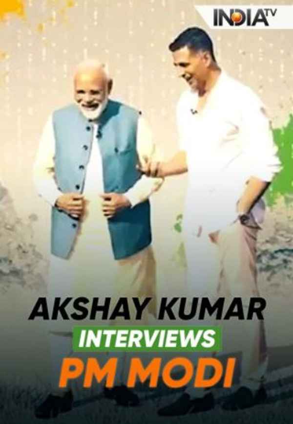PM Modi's Interview with Akshay Kumar Poster 2