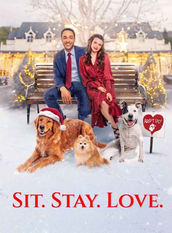 Puppy Love for Christmas Poster 1