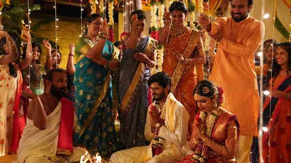 Pushpaka Vimanam Poster 1