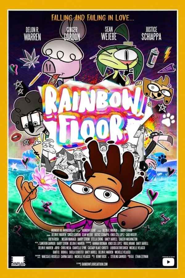 Rainbow Floor Poster 1