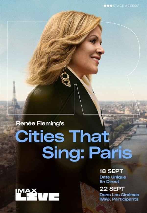 Renée Fleming's Cities That Sing - Paris Poster 5