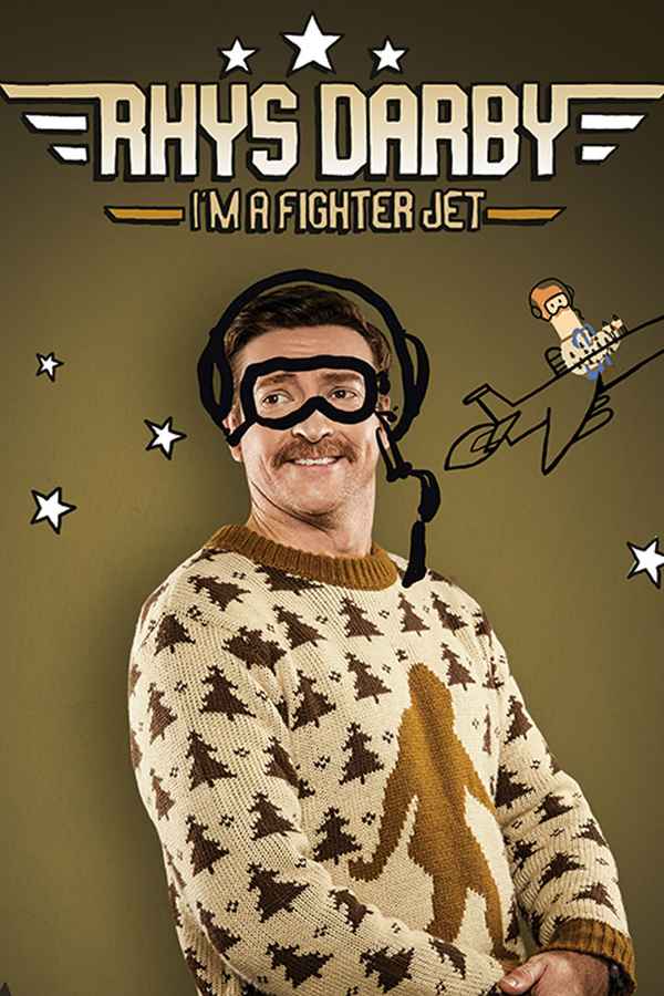 Rhys Darby I'm A Fighter Jet Poster 1
