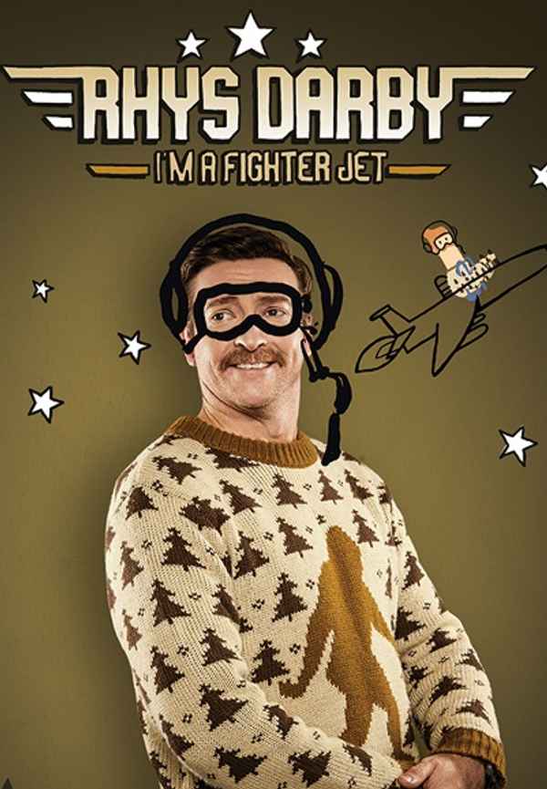 Rhys Darby I'm A Fighter Jet Poster 4