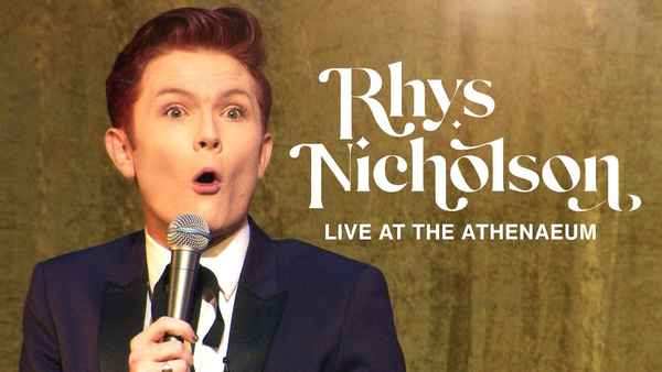 Rhys Nicholson Live at the Athenaeum Poster 1