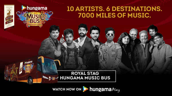 Royal Stag Hungama Music Bus Poster 1