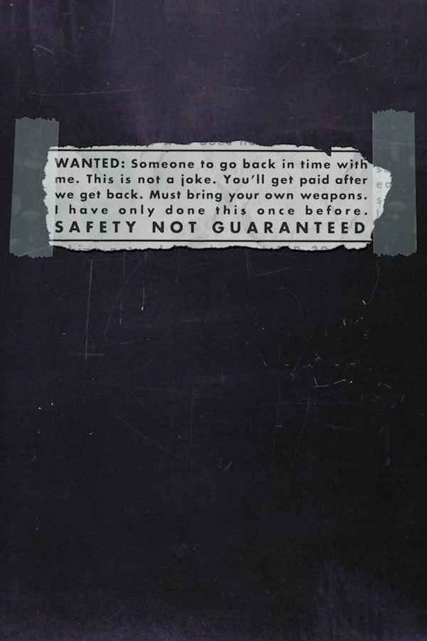 Safety Not Guaranteed Poster 5