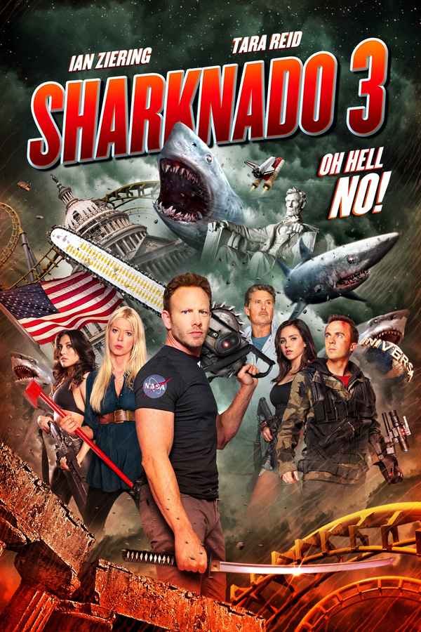 Sharknado 3: Oh Hell No! Poster 2