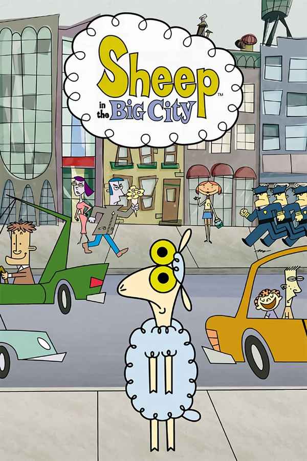Sheep in the Big City Poster 2
