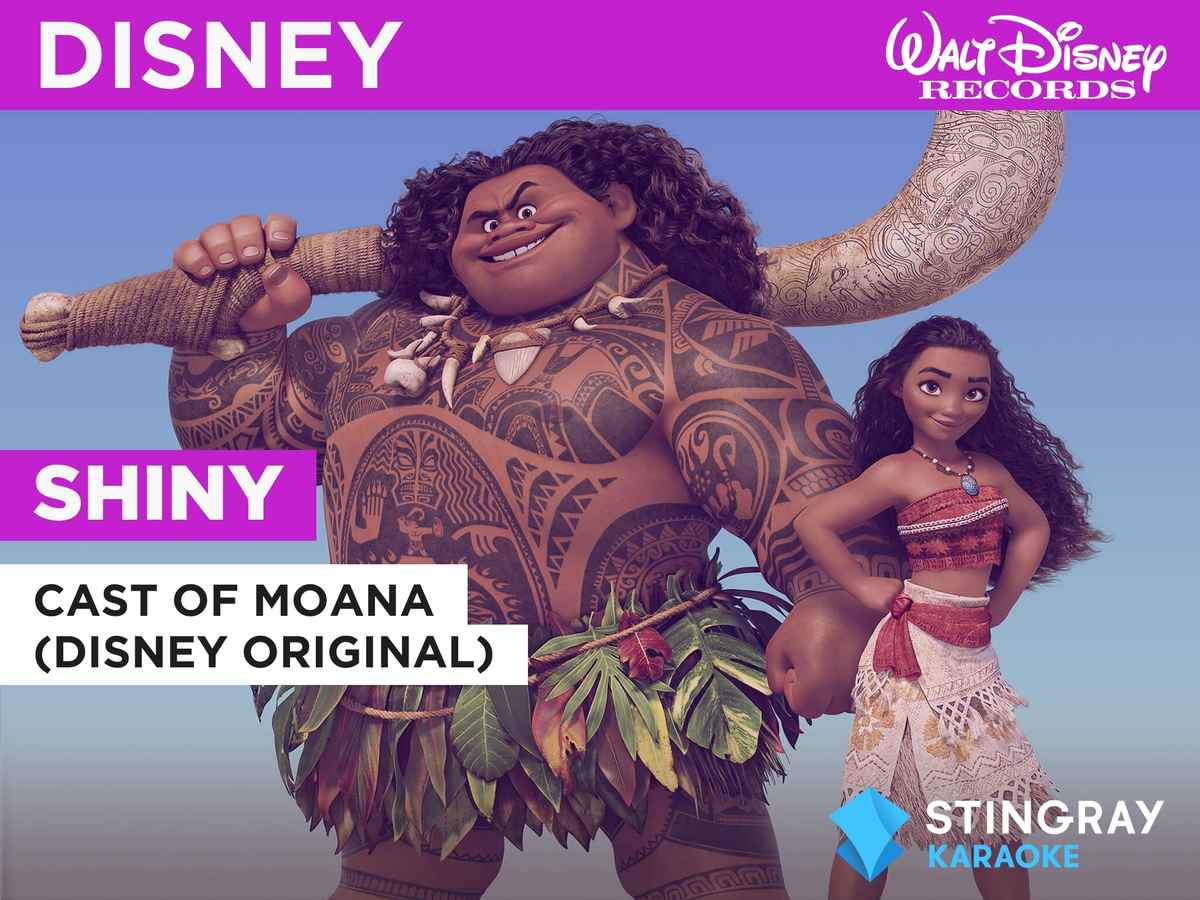 Shiny in the Style of Cast of Moana