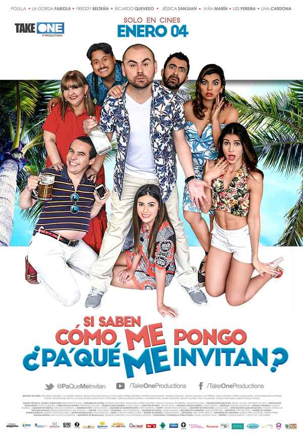 Si saben cómo me pongo ¿pa' qué me invitan? Poster 5