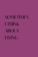 Sometimes I Think About Dying Poster 6