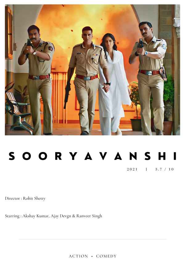 Sooryavanshi Poster 2
