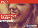 Sorry Not Sorry in the Style of Demi Lovato Poster 1