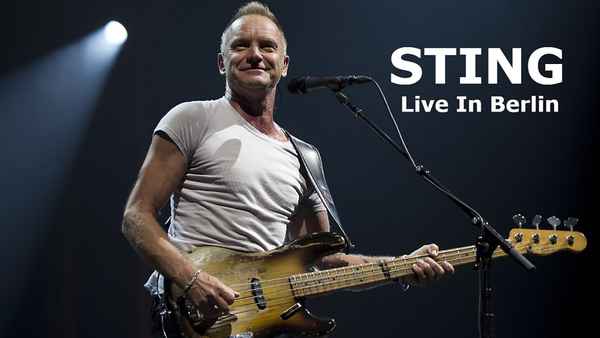Sting: Live In Berlin Poster 1