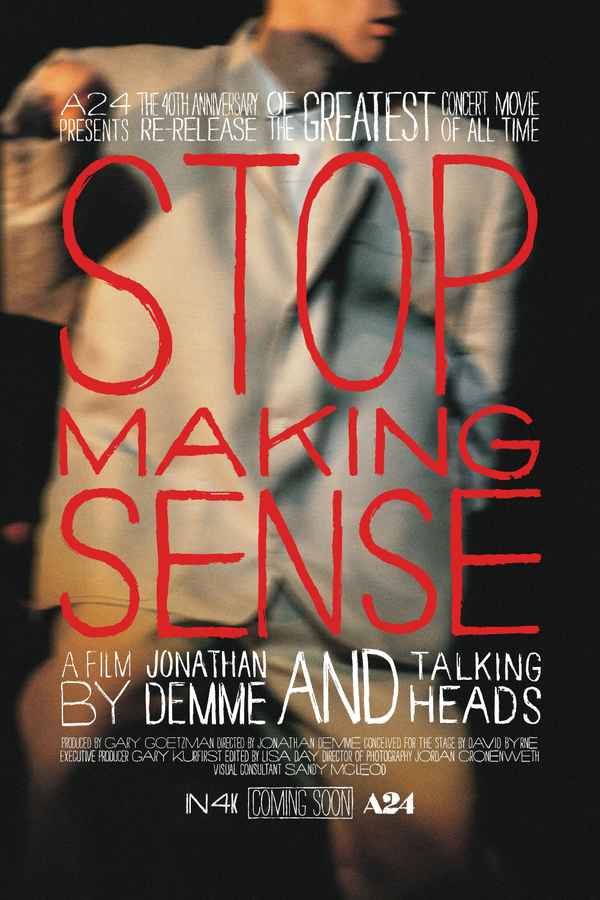 Stop Making Sense Poster 1