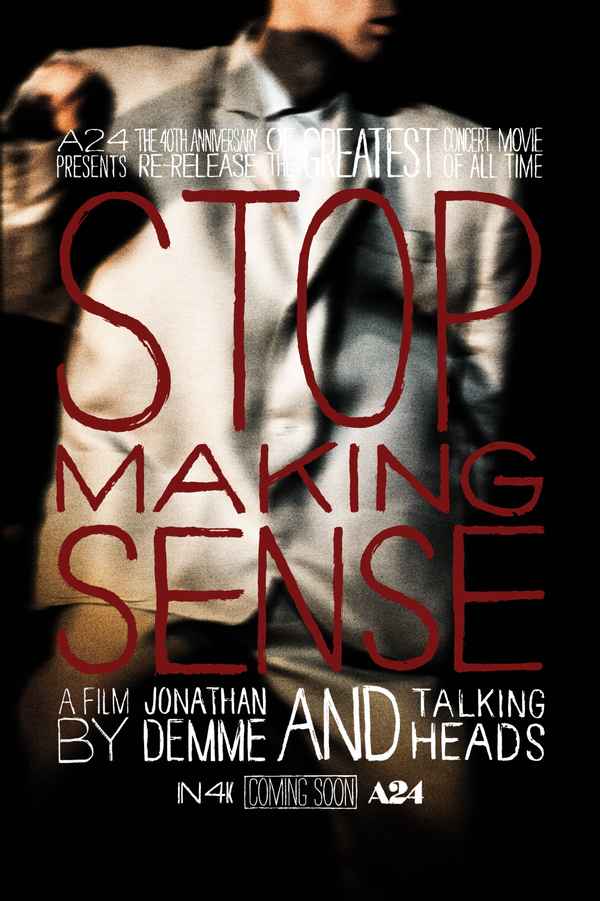Stop Making Sense Poster 2