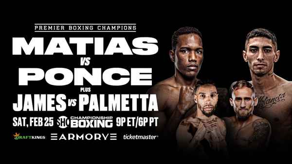 Subriel Matias vs. Jeremias Ponce Poster 1