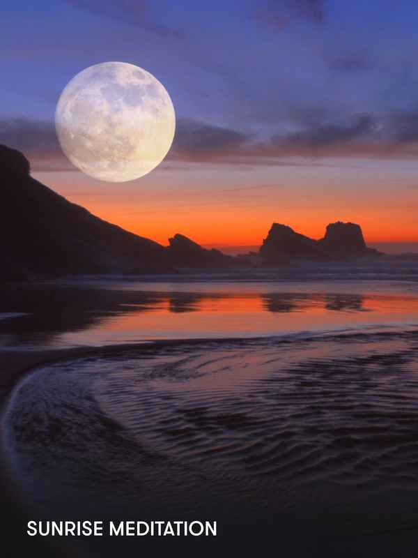 Sunrise Meditation Poster 2